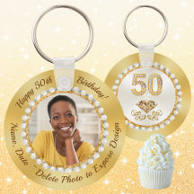 Elegant, 50th Birthday Party Favours for a Woman