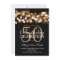 Elegant 50th Birthday Party Gold Hollywood Glam