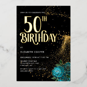 Elegant 50th Birthday Real