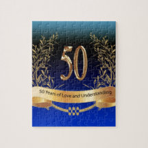 Elegant 50th Wedding Anniversary Gifts