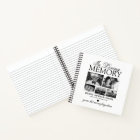 Elegant 5 Photo In Loving Memory Guest Book