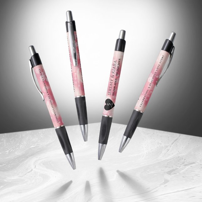 Elegant 5th Rose Quartz Wedding Anniversary (Elegant 5th Rose Quartz Wedding Anniversary Pen Cover Photo)