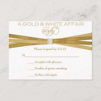 Elegant 60th Birthday Party Invitations RSVP Card