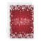 Elegant 60th Birthday Party Winter Sparkle Red