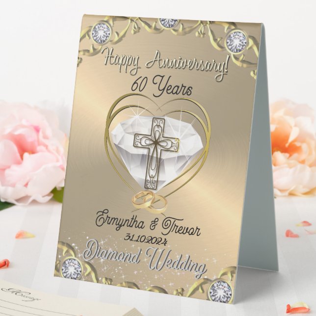 Elegant 60th Christian Diamond Anniversary  (In SItu (Wedding))