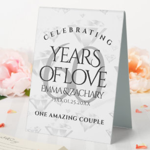 Elegant 60th Diamond Wedding Anniversary