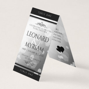 Elegant 70th Platinum Wedding Anniversary