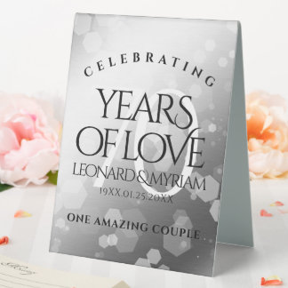 Elegant 70th Platinum Wedding Anniversary