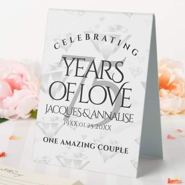 Elegant 75th Diamond Wedding Anniversary (In SItu (Wedding))