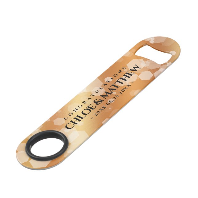 Elegant 7th 22nd Copper Wedding Anniversary (Front Angled)