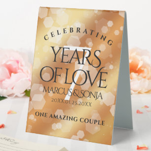 Elegant 7th Copper Wedding Anniversary Celebration
