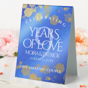 Elegant 9th Lapis Lazuli Wedding Anniversary