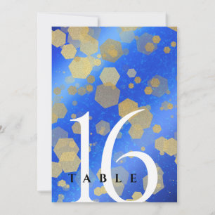Elegant 9th Lapis Lazuli Wedding Anniversary Invitation