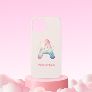 Elegant 'A' Monogram - Customisable Phone Case