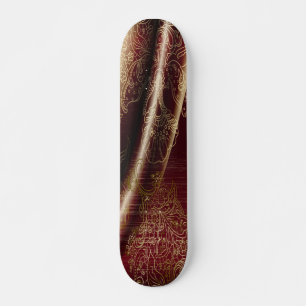 Elegant Abatract Art 1 Skateboard
