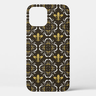 Elegant Abstract Background. Seamless Geometric Pa iPhone 12 Case
