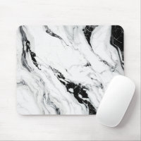 Elegant abstract black and white marble stone