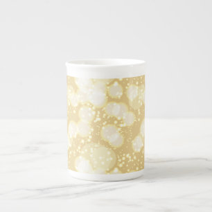 Elegant Abstract Champagne Bubbles Mug