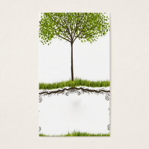 elegant abstract environmental card temp