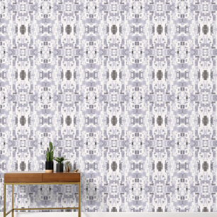 Elegant Abstract Fine Art Grey Pattern Wallpaper