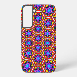 Elegant Abstract Floral Pattern Samsung Galaxy Case