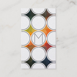 Elegant Abstract Gold Business Card