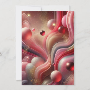 Elegant Abstract Invitation Card