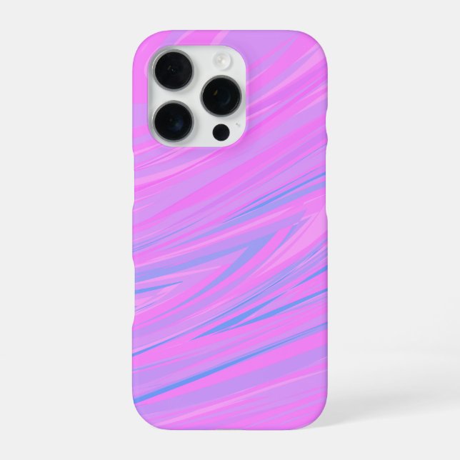 Elegant Abstract Marble Pattern Design iPhone Case (Back)