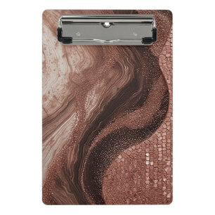 Elegant Abstract Painting Mini Clipboard