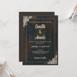 Elegant Abstract Painting Wedding Invitation – Moo