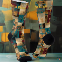 Elegant Abstract Patchwork – Custom Artistic