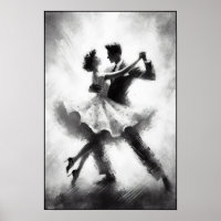 Elegant Abstract Swing Dance