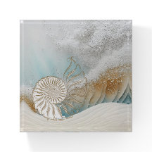 Elegant Abstract Wave and Shell - See Angles ...