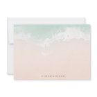 Elegant abstract wave Personalised Stationery