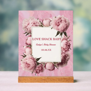 Elegant Acrylic Sign – Perfect for Weddings, Event