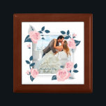 Elegant Add Your Own Photo Wedding Gift Box<br><div class="desc">For further customisation,  please click the "Customise" button and use our design tool to modify this template. If the options are available,  you may change text and image by simply clicking on "Edit/Remove Text or Image Here" and add your own. Designed by Freepik.</div>