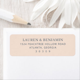 Elegant Address Label Design
