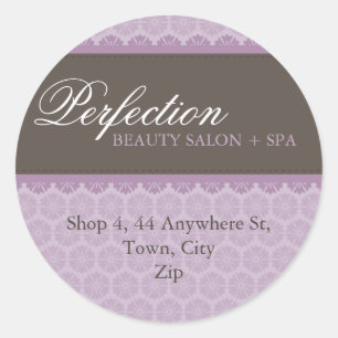 ELEGANT ADDRESS STICKER SEAL :: perfection 2A
