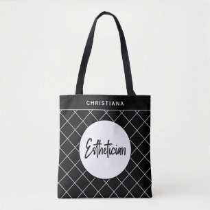 Elegant Aesthetician Beautician Personalised  Tote Bag