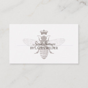 Elegant Aesthetician Business Card