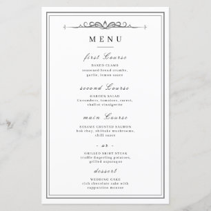 Elegant Affair minimalist Wedding