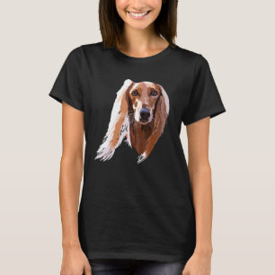Elegant Afghan Hound - Elegant And Independant Dog T-Shirt