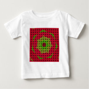 Elegant African Lovely Woven vector print pattern Baby T-Shirt