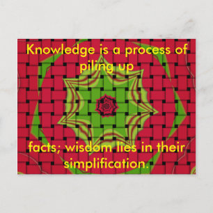 Elegant African Lovely Woven vector print pattern Postcard