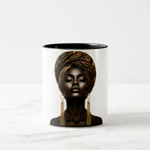 Elegant African Queen Mug