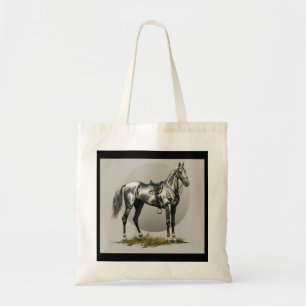 Elegant Akhal-Teke Horse Carryall Tote Bag