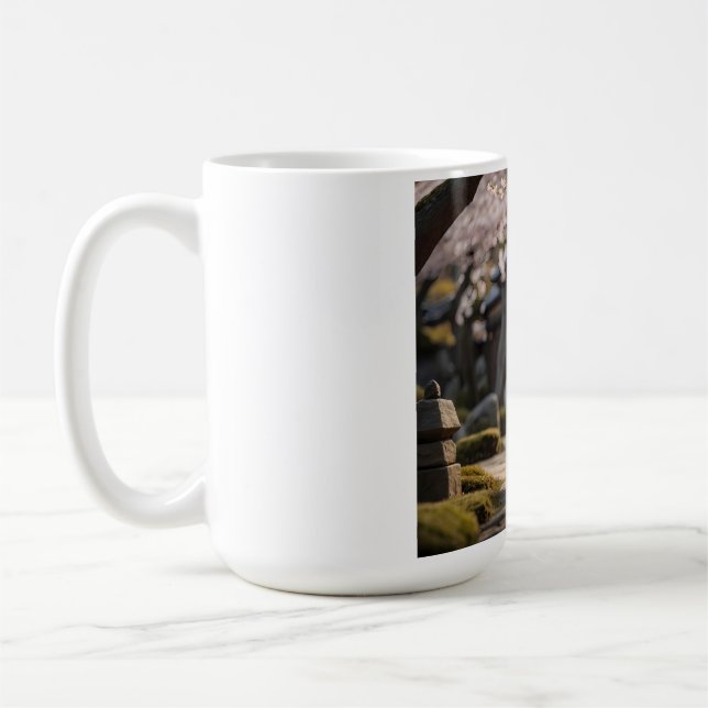 Elegant Akita Coffee Mug (Left)