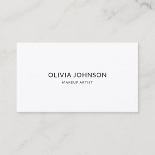 Elegant All Professionals Black & White Business Card