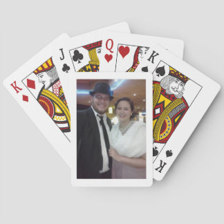 Elegant and Artsy Cute Couple Design Playing Cards
