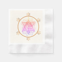 Elegant and Colourful Jewish Star Paper